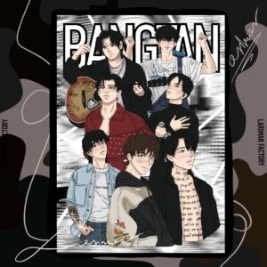 PLAKAT BTS OT7 COMIC STYLE