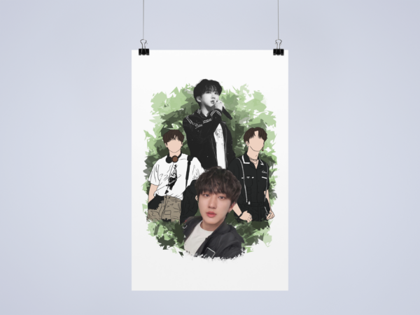 PLAKAT KOMPOZYCYJNY CHANGBIN