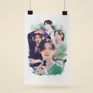 PLAKAT KOMPOZYCYJNY ATEEZ YEOSANG