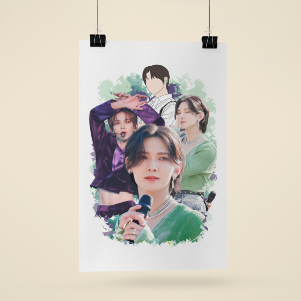 PLAKAT KOMPOZYCYJNY ATEEZ YEOSANG