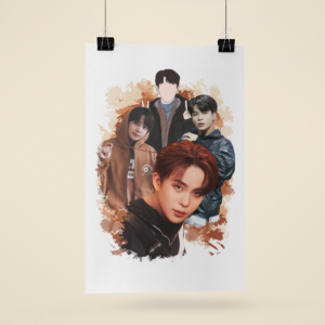 PLAKAT KOMPOZYCYJNY ATEEZ JONGHO